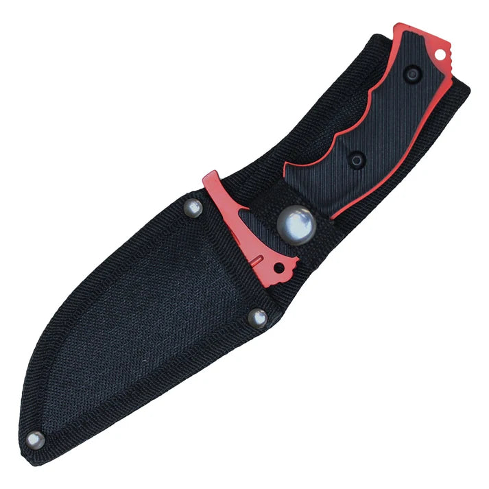 Wartech - 8-1/2" Small Huntsman Knife (Red)