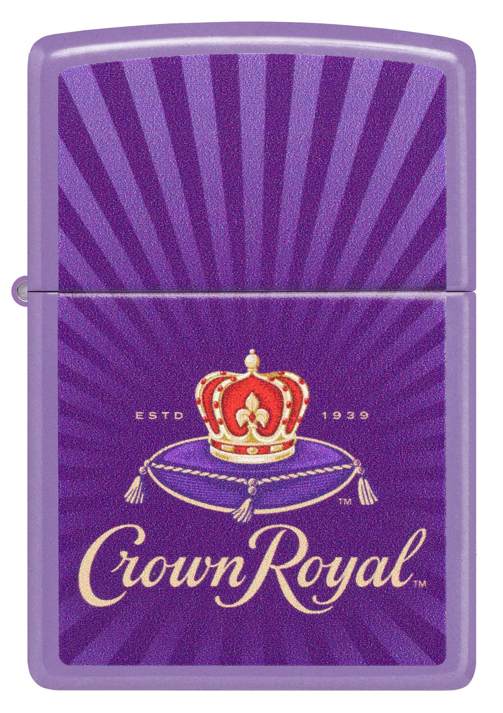 Zippo Crown Royal, Smoky Lavender Lighter #47399