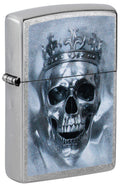 Zippo Skull King, Street Chrome Lighter #47258