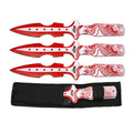 Throwing Knife Set - Red Dragon Print